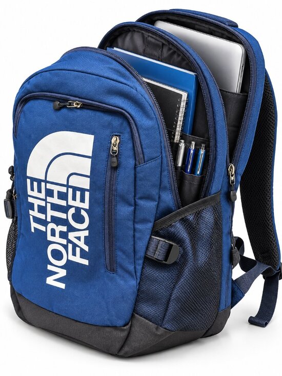 The North Face Other - The North Face Blue Logo Backpack New With Tags